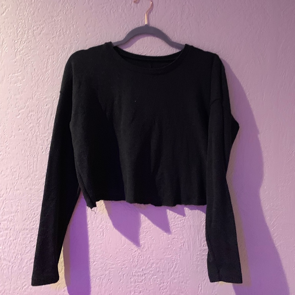 Black Crop Top